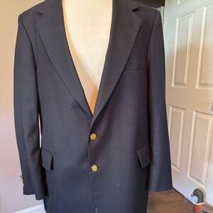 REDUCED! Men's Suit Jacket, Botony 500, Navy, Size 42 Reg.